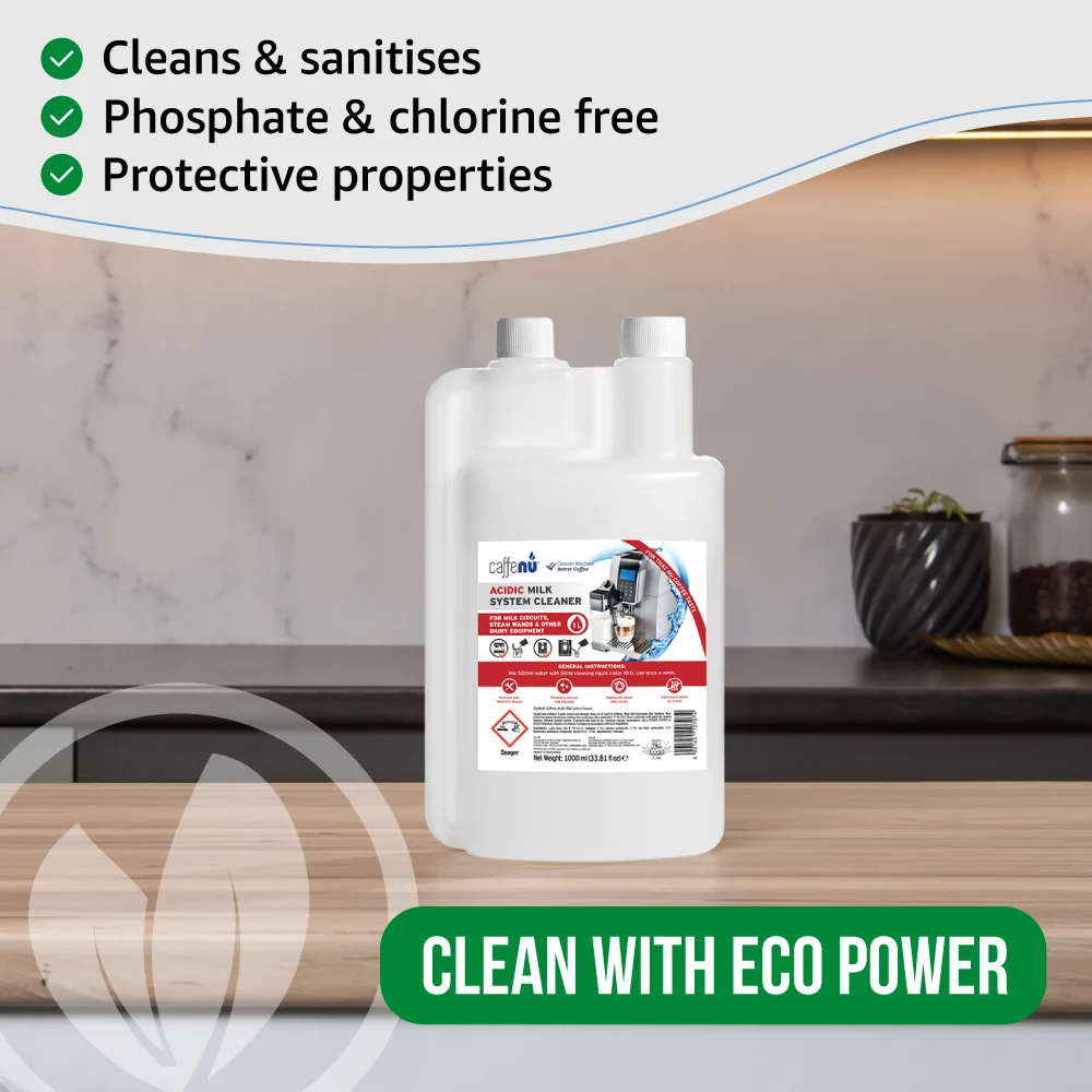 Caffenu Acidic Milk System Cleaner - 1000ml - Image 4