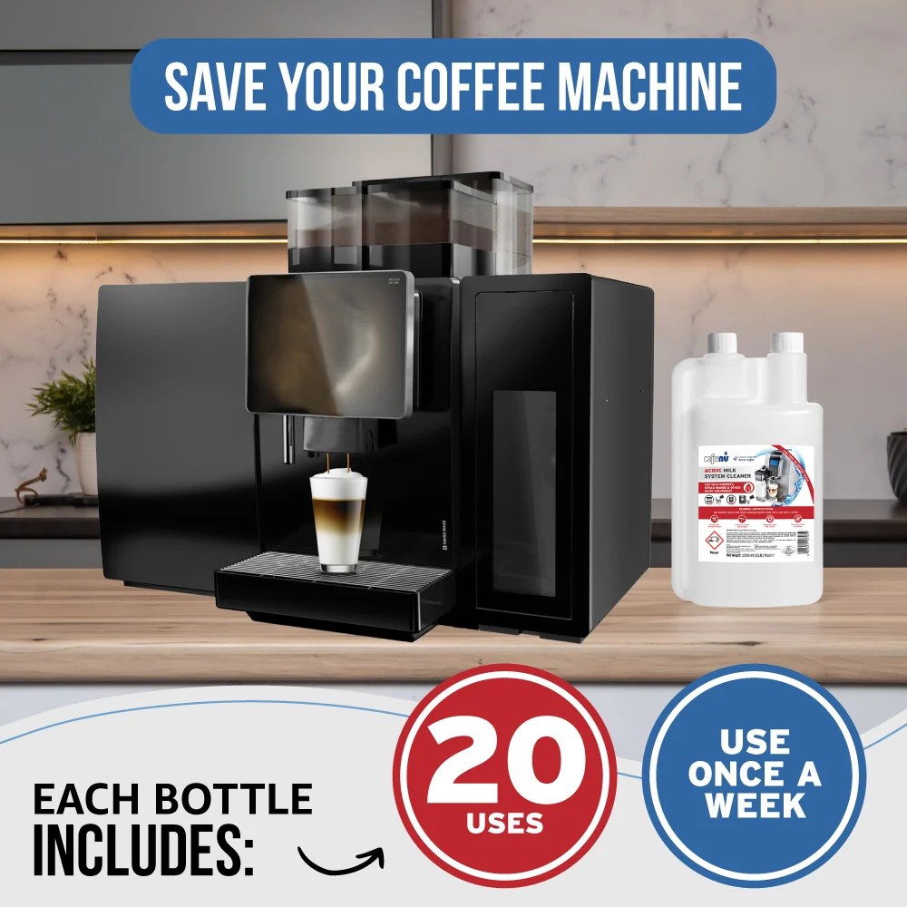 Caffenu Acidic Milk System Cleaner - 1000ml - Image 5