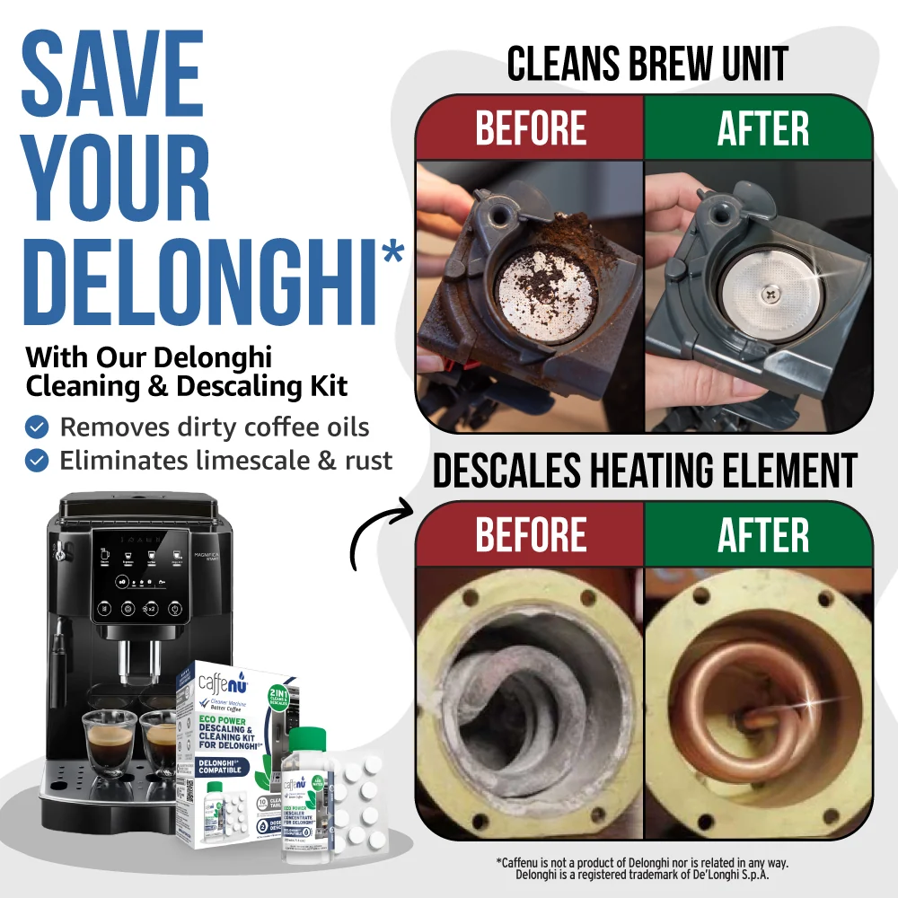 Caffenu Cleaning and Descaling Kit for Delonghi - Image 2