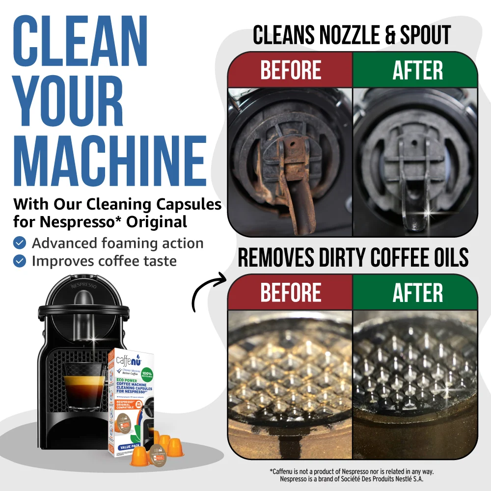 Caffenu Cleaning Capsules 10 Value Pack – Nespresso compatible - Image 2