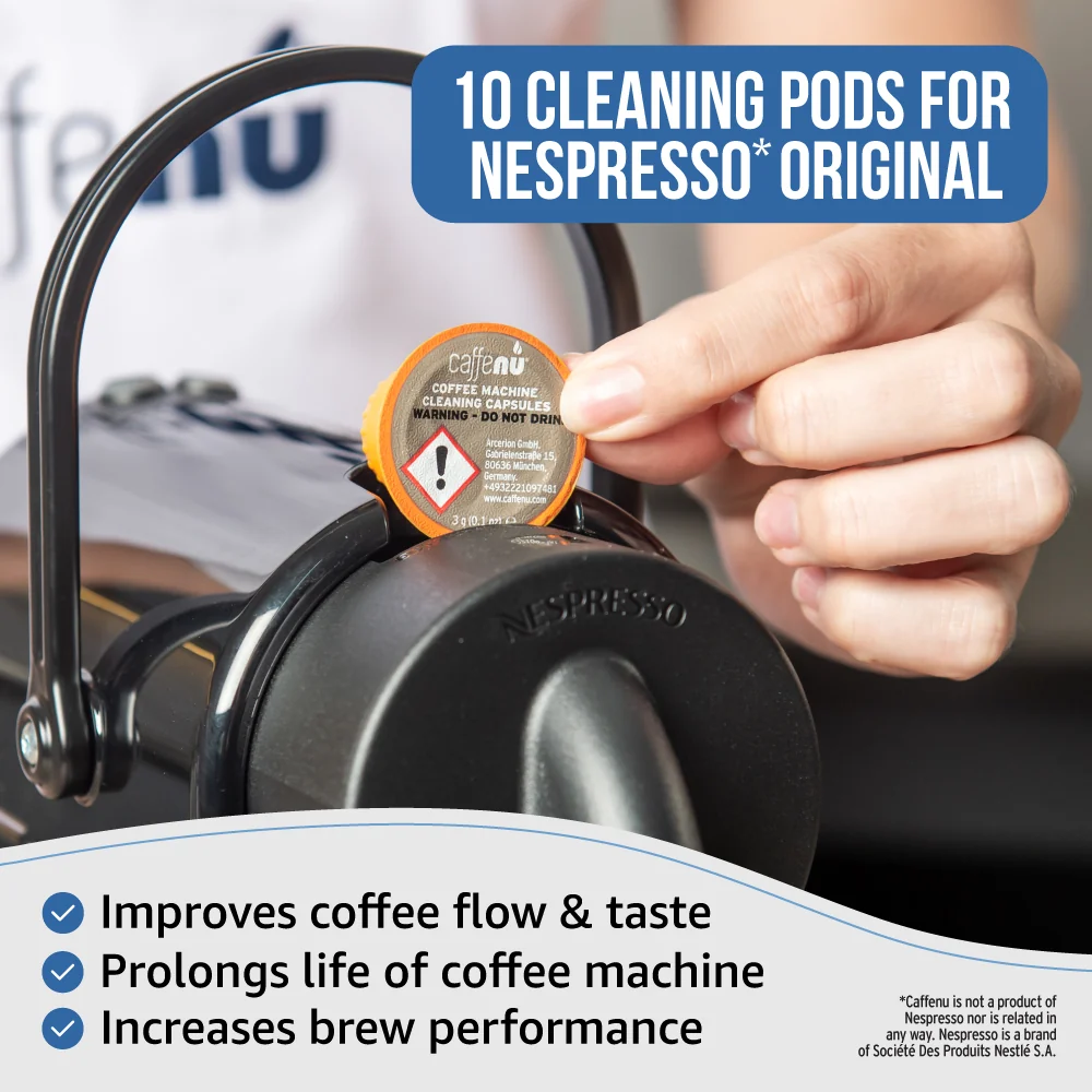 Caffenu Cleaning Capsules 10 Value Pack – Nespresso compatible - Image 3