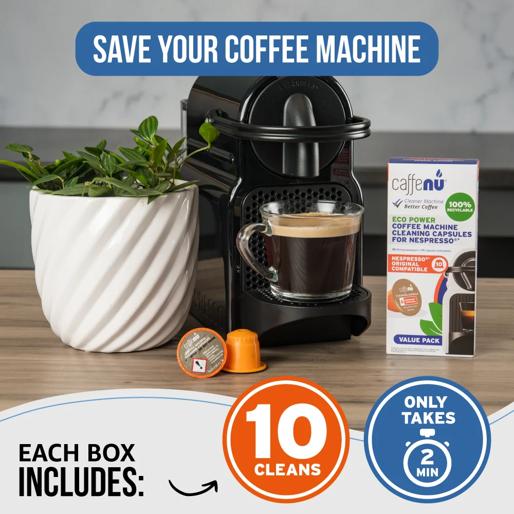 Caffenu Cleaning Capsules 10 Value Pack – Nespresso compatible - Image 5