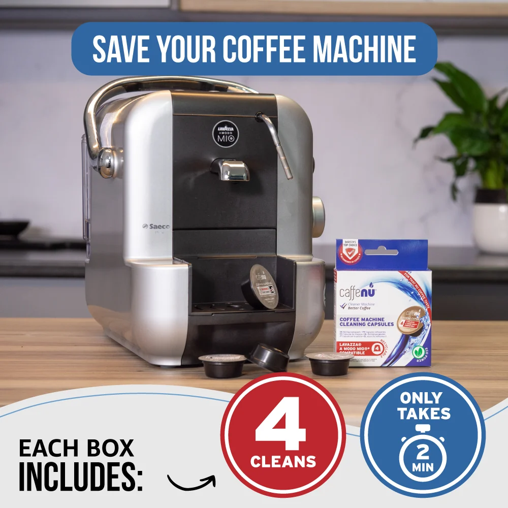 Caffenu Coffee Machine Cleaning Capsules - Lavazza A Modo Mio compatible - Image 5
