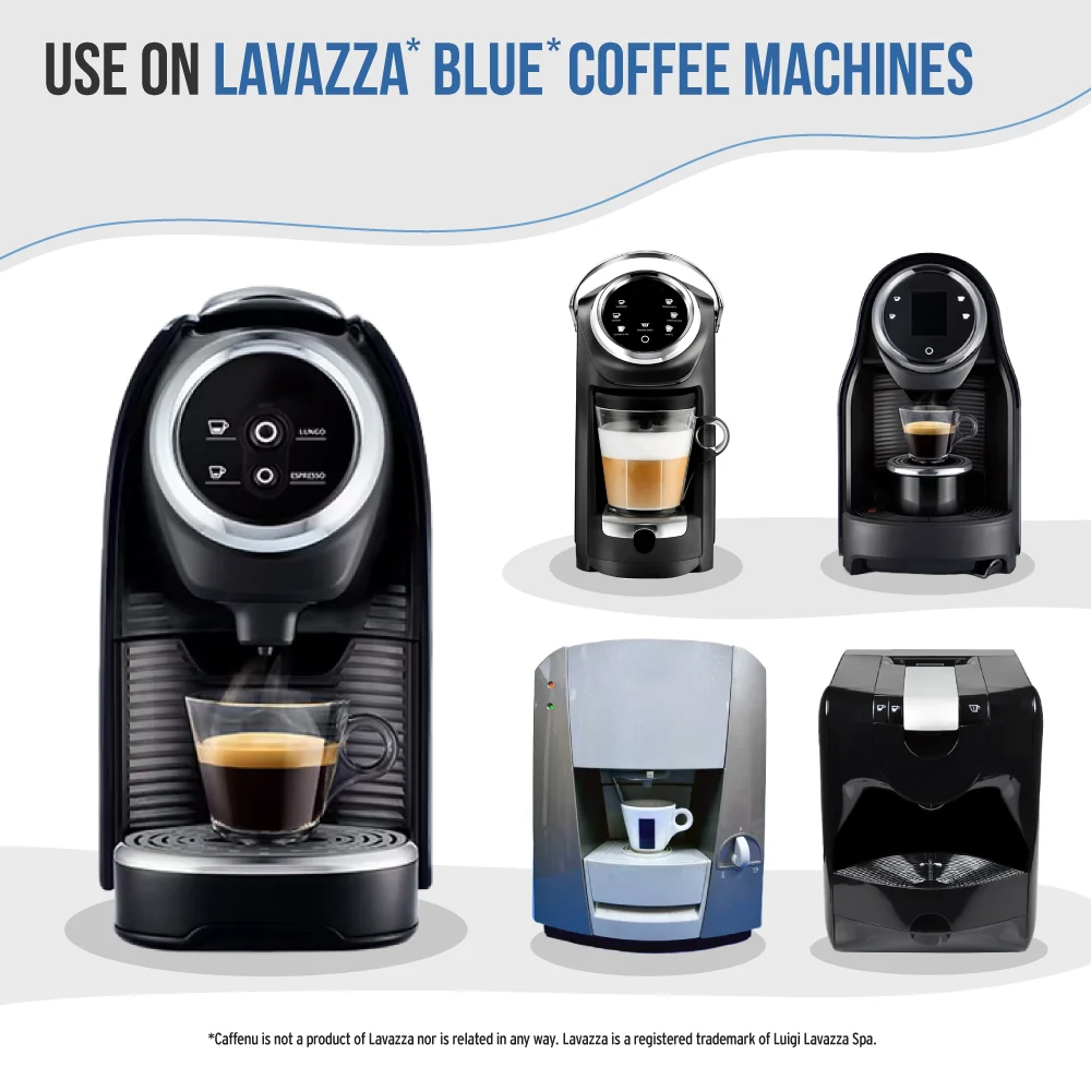 Caffenu Coffee Machine Cleaning Capsules - Lavazza Blue compatible - Image 7
