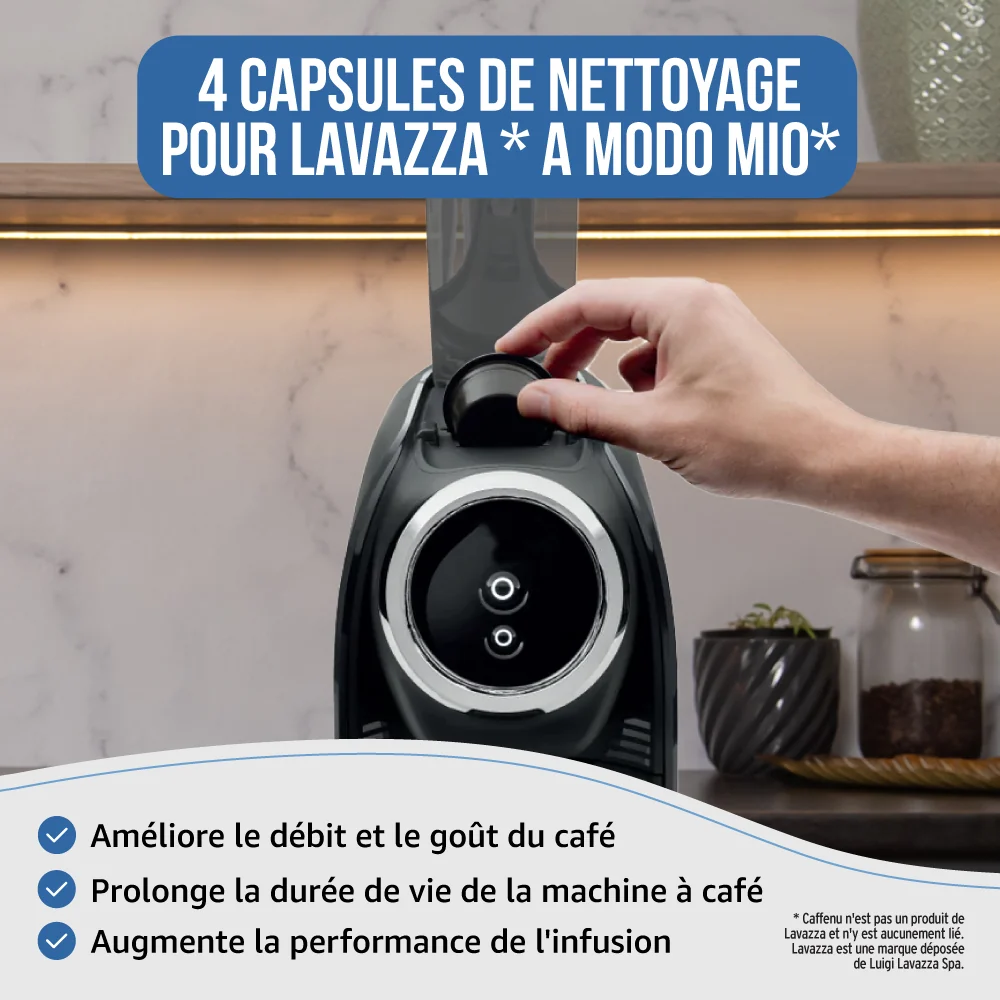 Caffenu Coffee Machine Cleaning Kit - Lavazza A Modo Mio compatible - Image 3