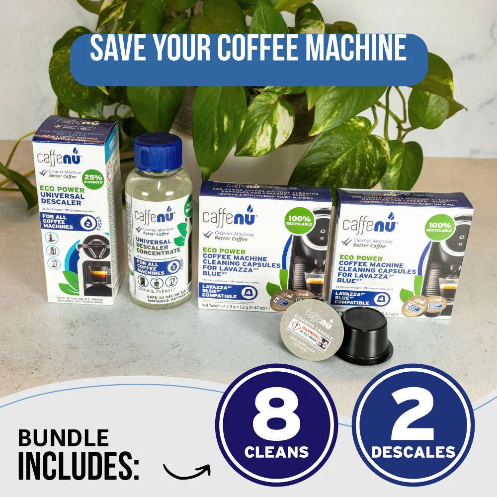 Caffenu Coffee Machine Cleaning Kit - Lavazza Blue compatible - Image 5