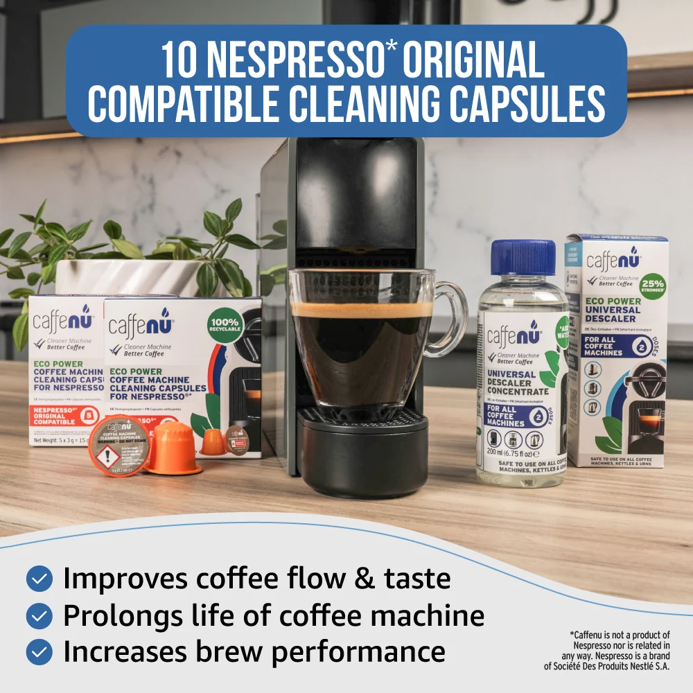 Caffenu Coffee Machine Cleaning Kit - Nespresso compatible - Image 3