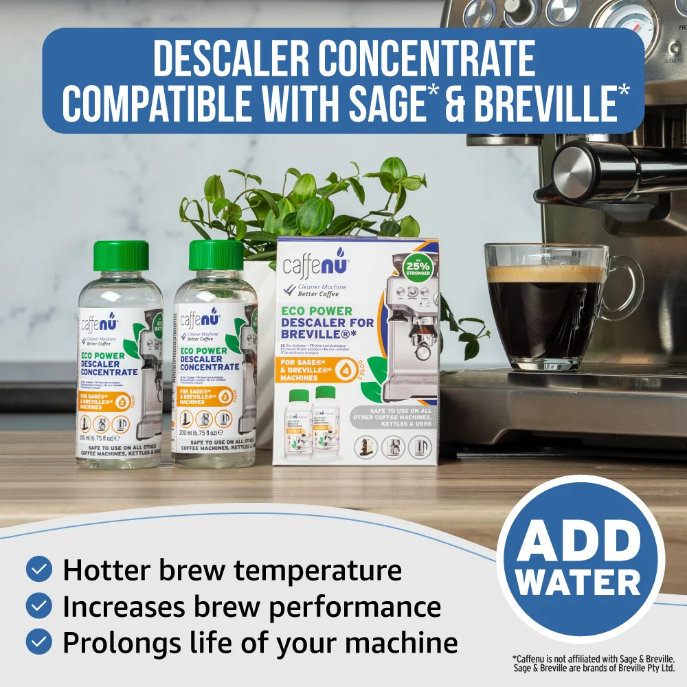Caffenu Eco Descaler for Breville and Sage - Value pack (4 Uses) - Image 3