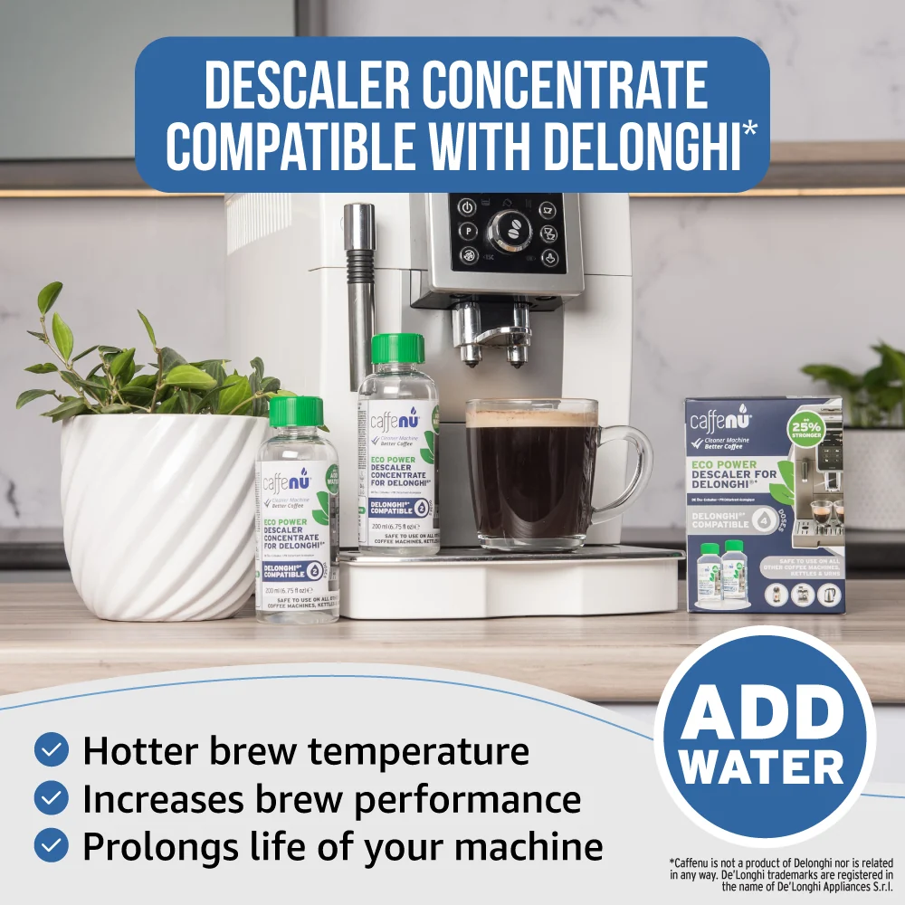 Caffenu Eco Descaler for Delonghi - Value pack (4 Uses) - Image 3