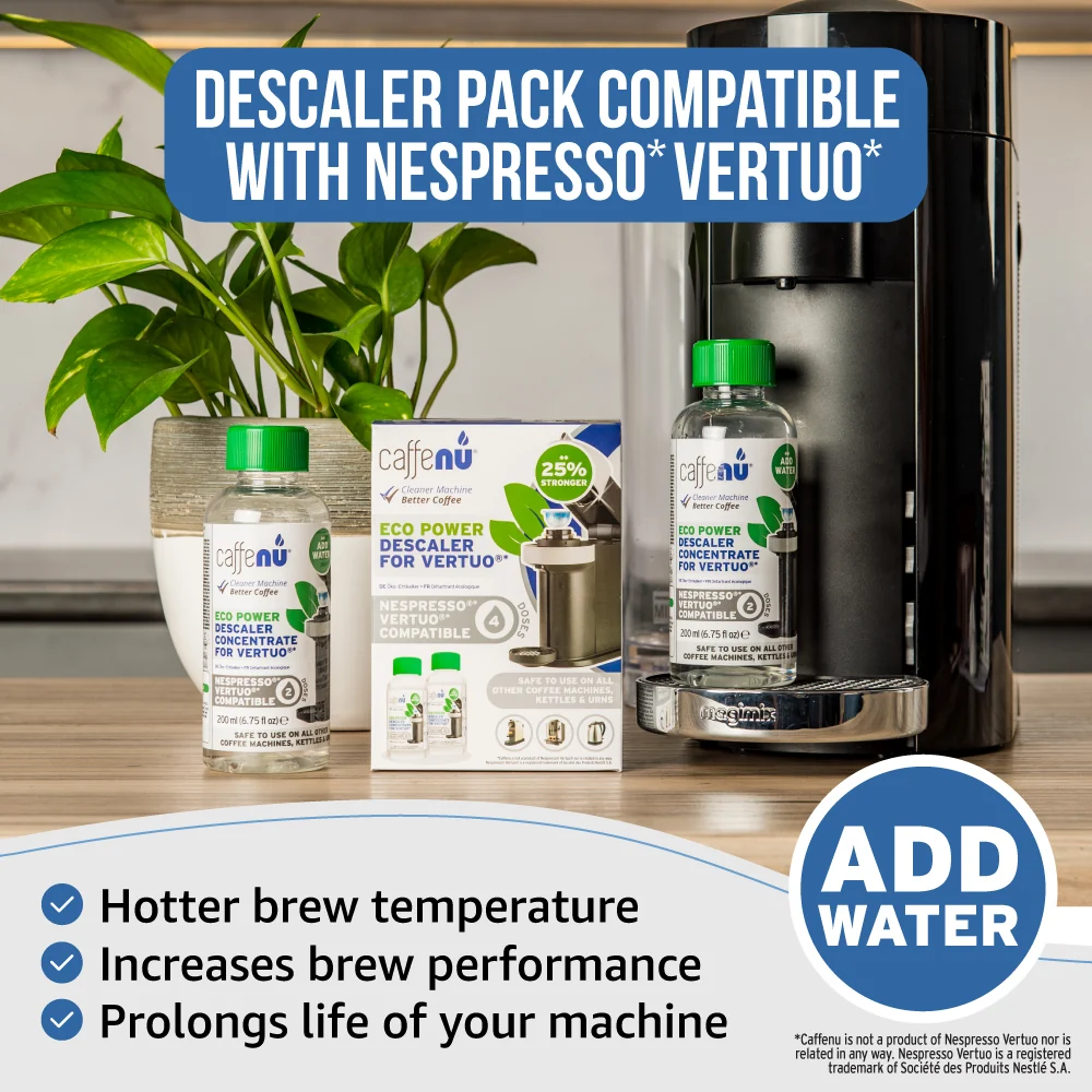 Caffenu Eco Descaler for Nespresso Vertuo - Value pack (4 Uses) - Image 3