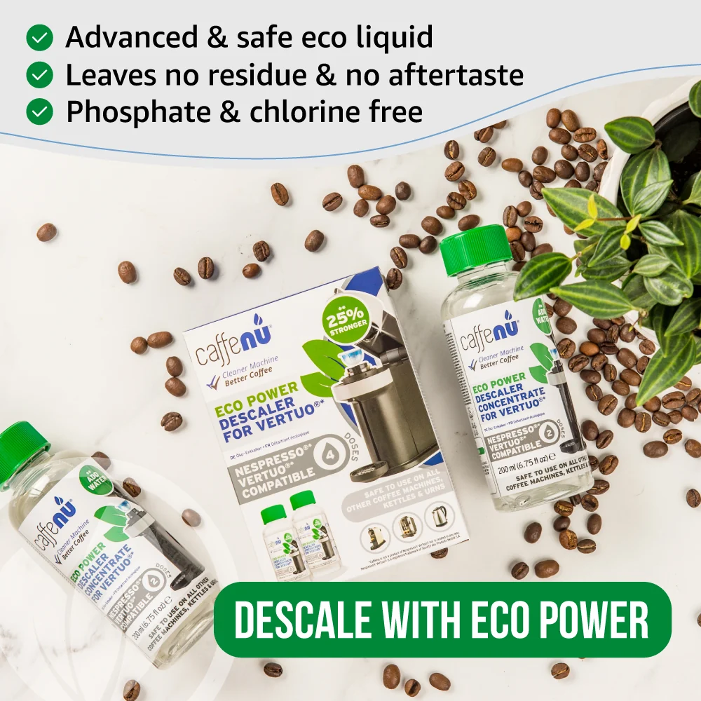 Caffenu Eco Descaler for Nespresso Vertuo - Value pack (4 Uses) - Image 4