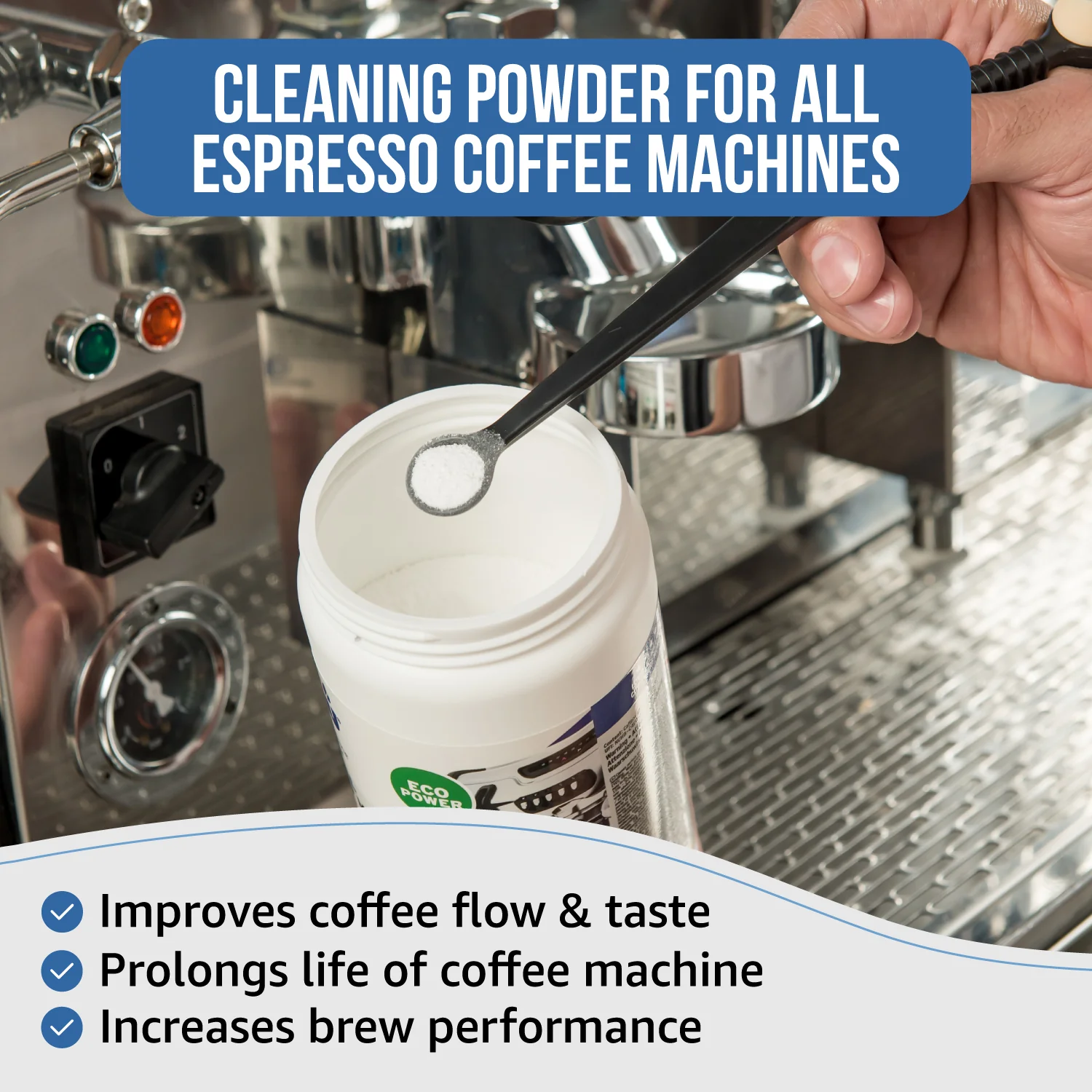 Caffenu Espresso Coffee Machine Cleaning Powder - Image 3