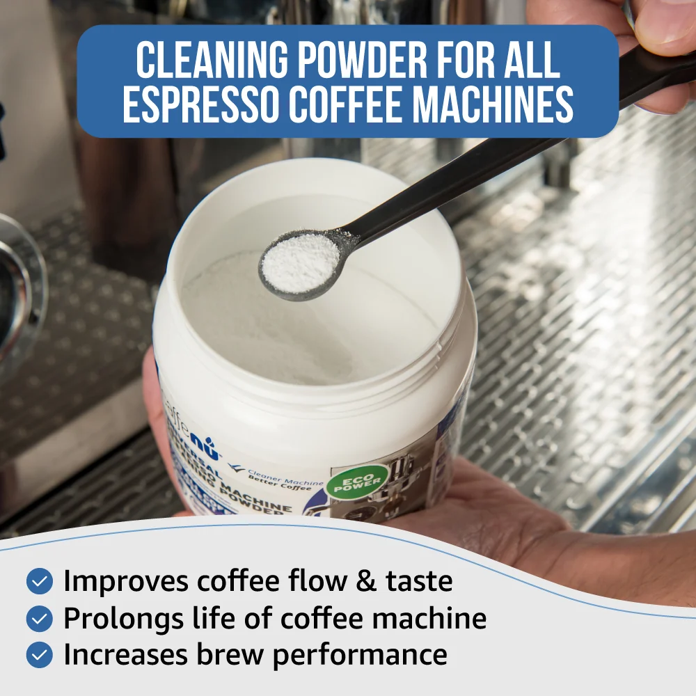 Caffenu Espresso Coffee Machine Cleaning Powder-450g - Image 3
