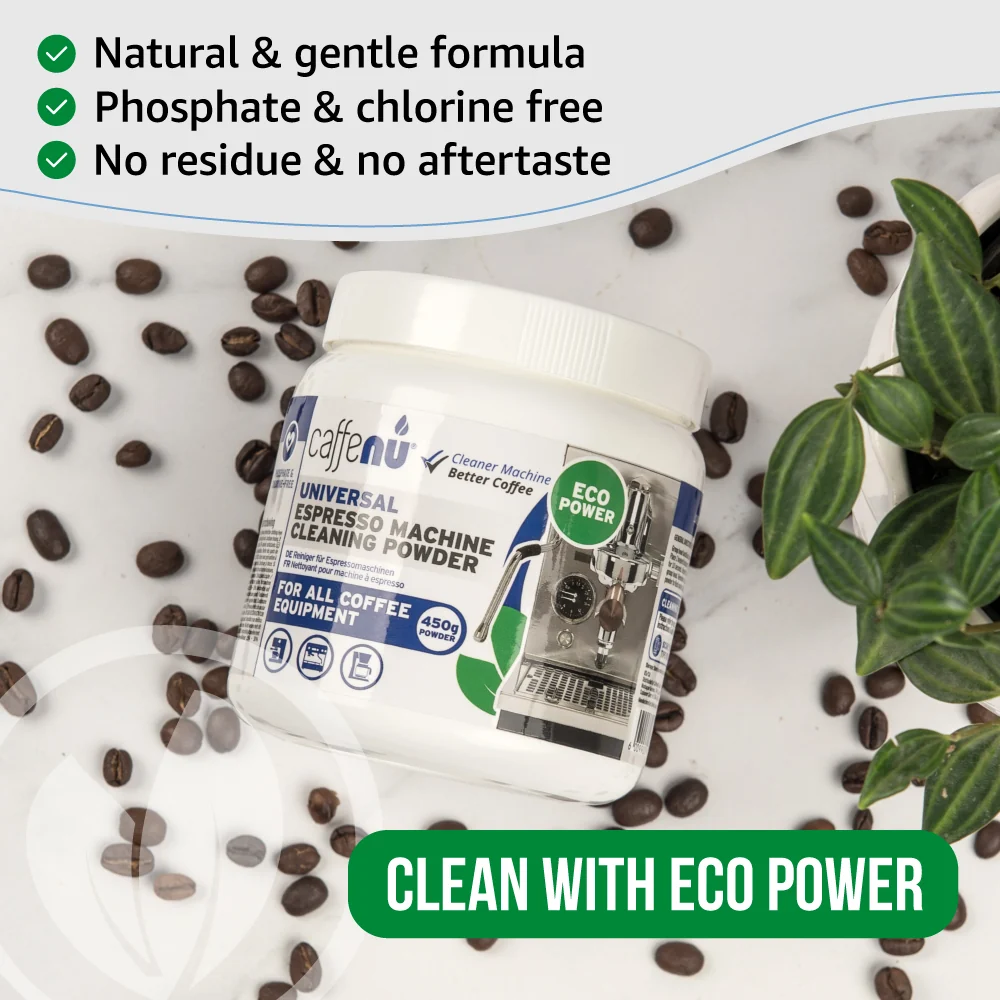 Caffenu Espresso Coffee Machine Cleaning Powder-450g - Image 4
