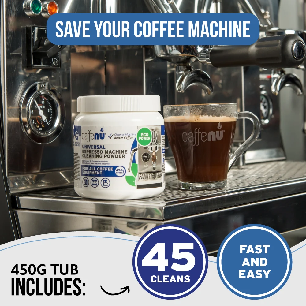 Caffenu Espresso Coffee Machine Cleaning Powder-450g - Image 5