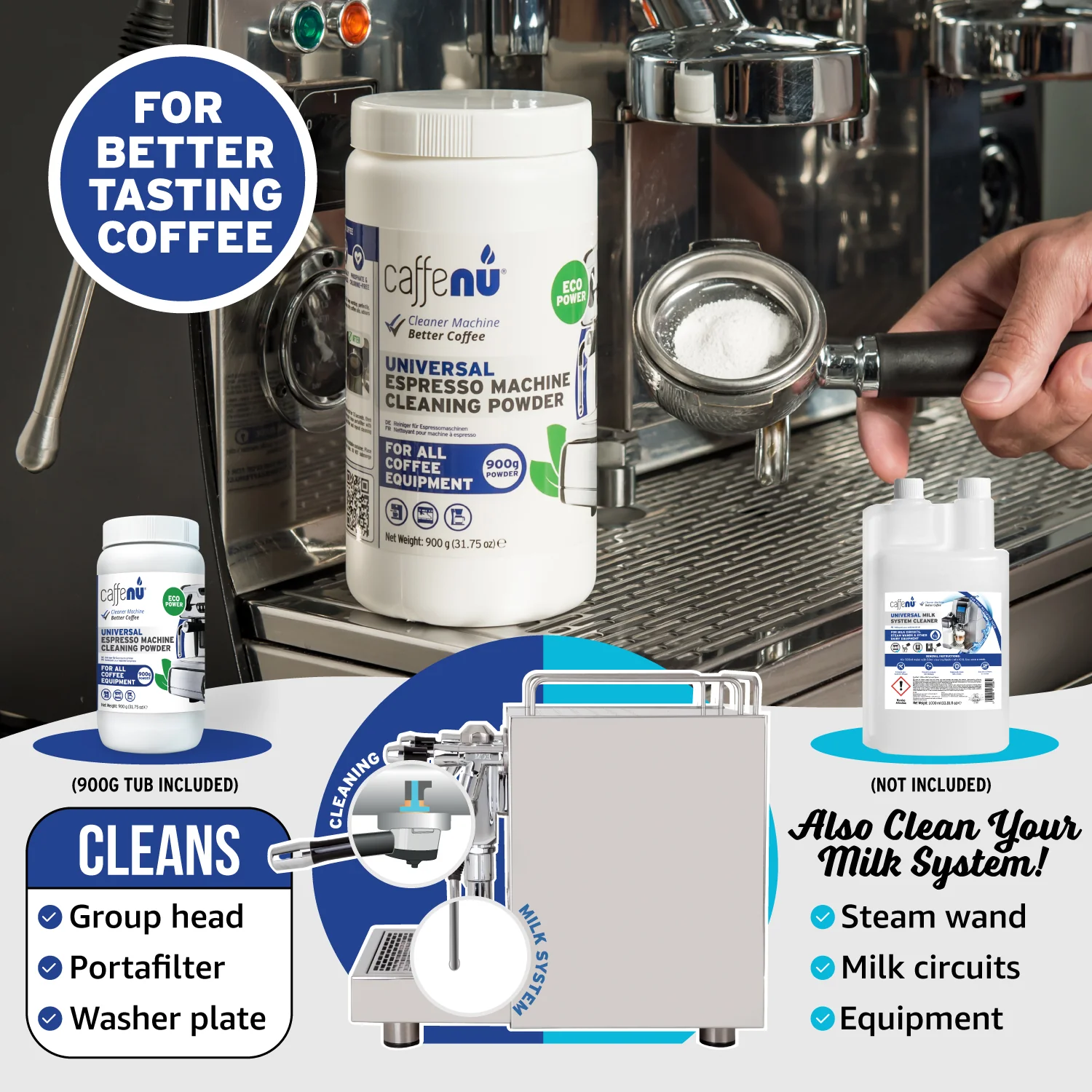 Caffenu Espresso Coffee Machine Cleaning Powder - Image 6