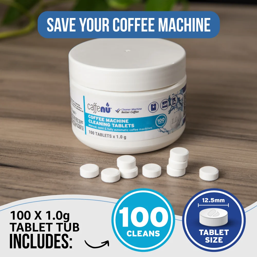 Caffenu Espresso Coffee Machine Cleaning Tablets (1.0 g) - Image 5
