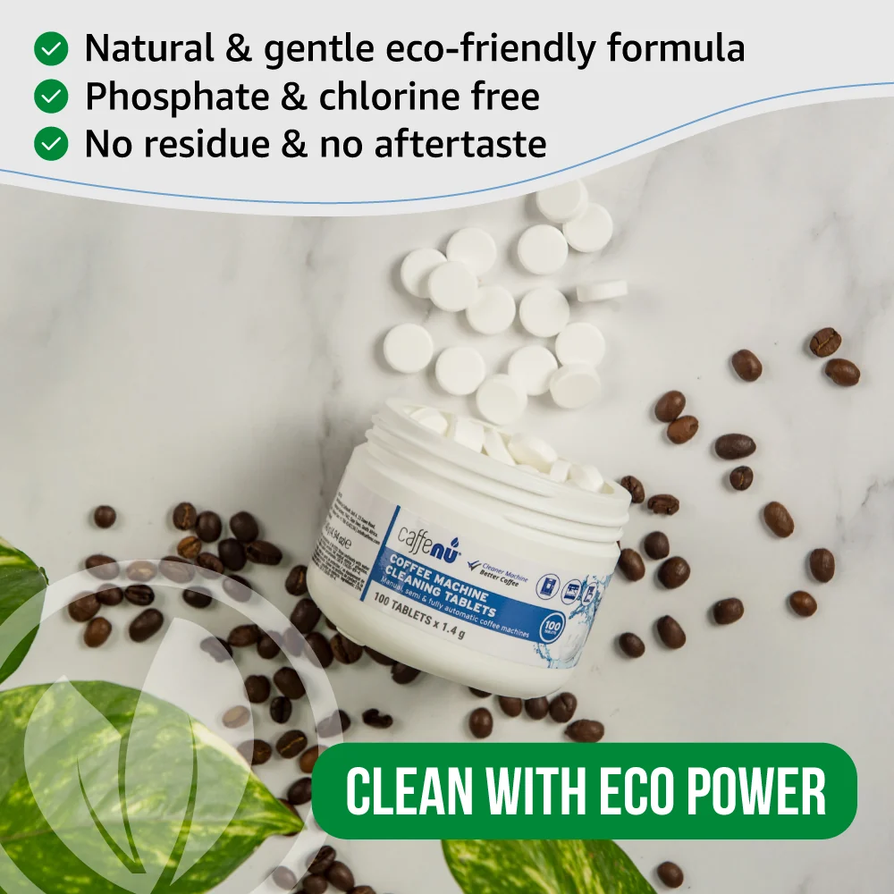 Caffenu Espresso Coffee Machine Cleaning Tablets (1.4 g) - Image 4