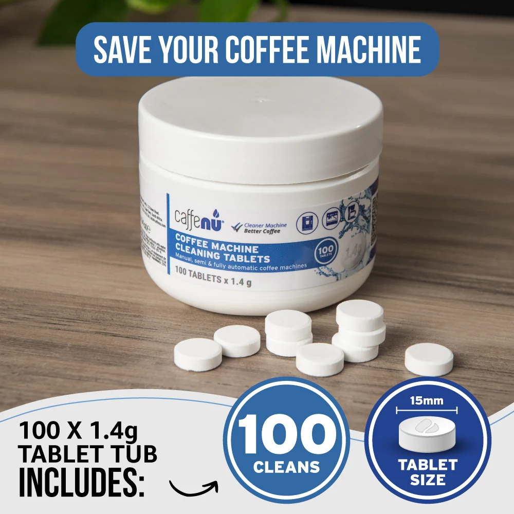 Caffenu Espresso Coffee Machine Cleaning Tablets (1.4 g) - Image 5