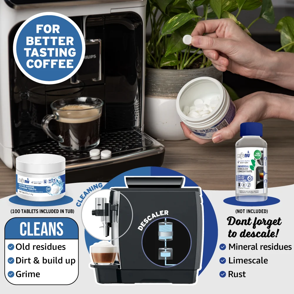 Caffenu Espresso Coffee Machine Cleaning Tablets (1.4 g) - Image 6