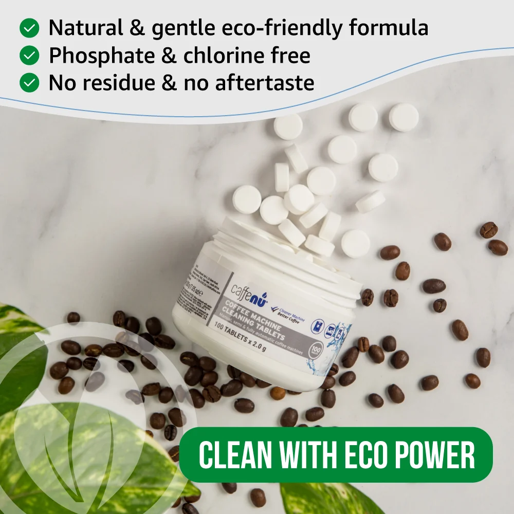 Caffenu Espresso Coffee Machine Cleaning Tablets (2.0 g) - Image 4