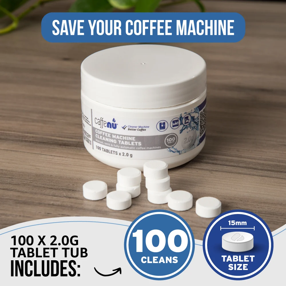 Caffenu Espresso Coffee Machine Cleaning Tablets (2.0 g) - Image 5