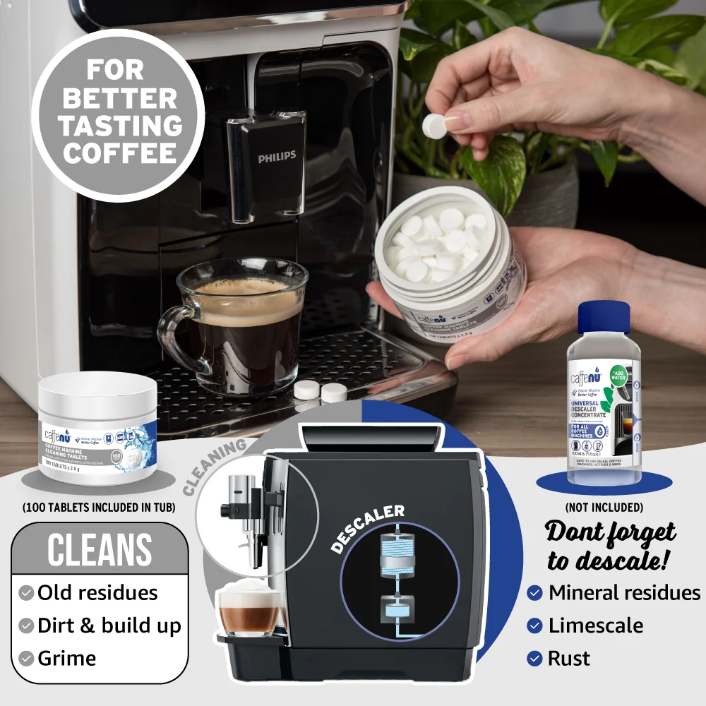 Caffenu Espresso Coffee Machine Cleaning Tablets (2.0 g) - Image 6