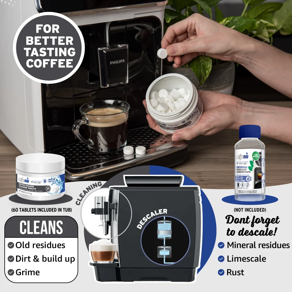 Caffenu Espresso Coffee Machine Cleaning Tablets (2.5 g) - Image 6