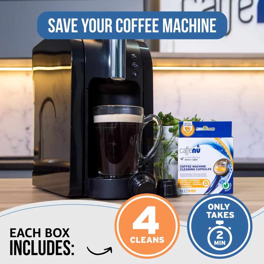 Caffenu Multipod Coffee Machine Cleaning Capsules - K-fee & Caffitaly compatible - Image 5