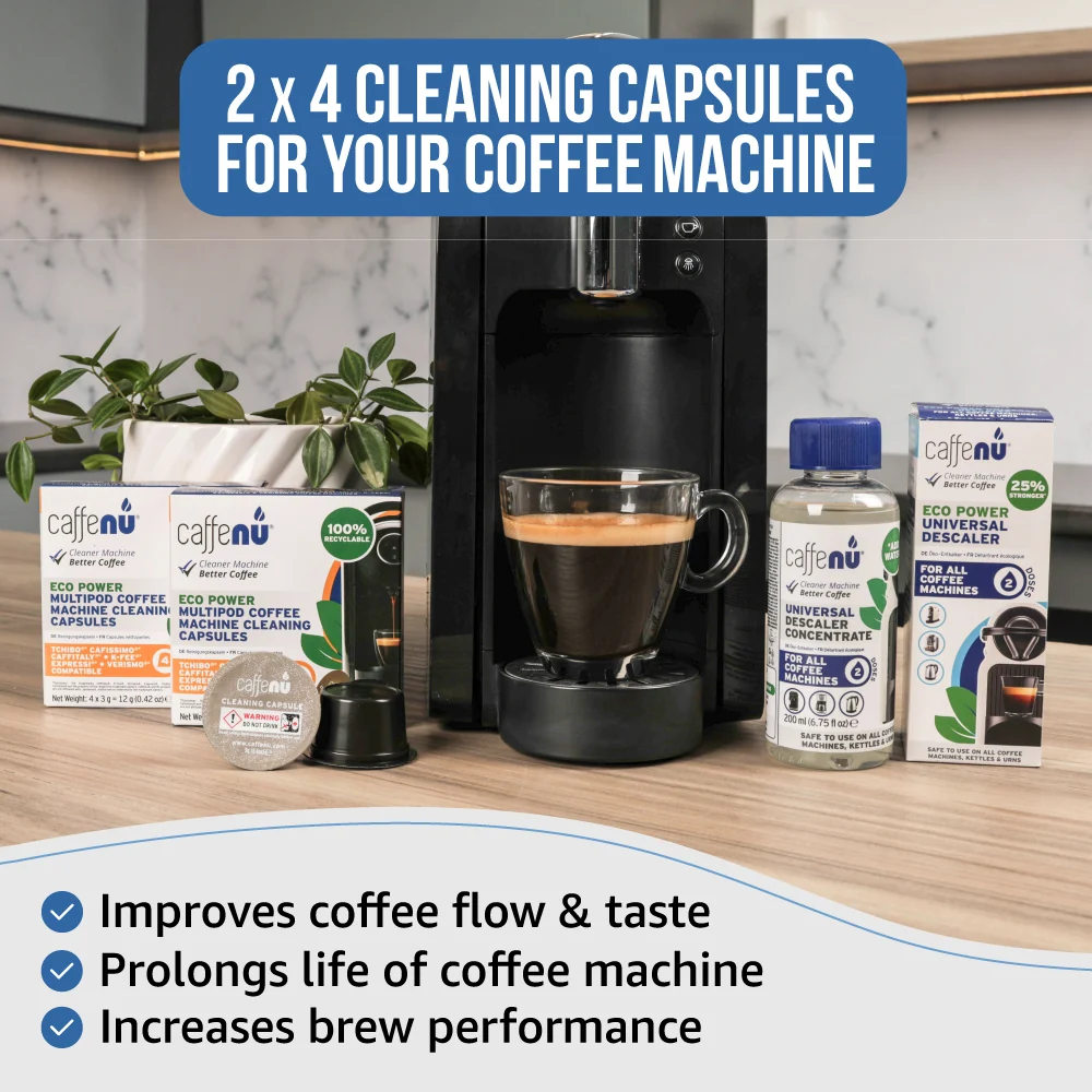 Caffenu Multipod Coffee Machine Cleaning Kit - K-fee & Caffitaly compatible - Image 3