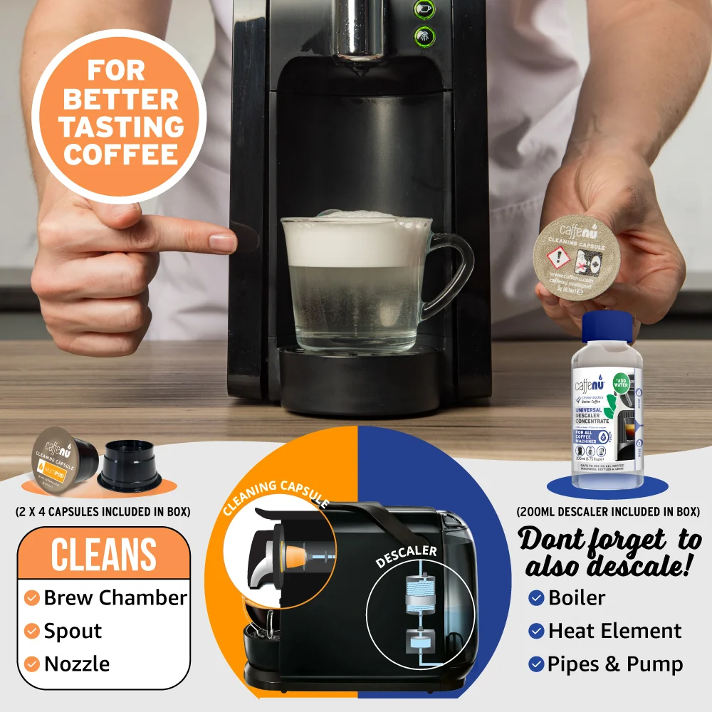 Caffenu Multipod Coffee Machine Cleaning Kit - K-fee & Caffitaly compatible - Image 6