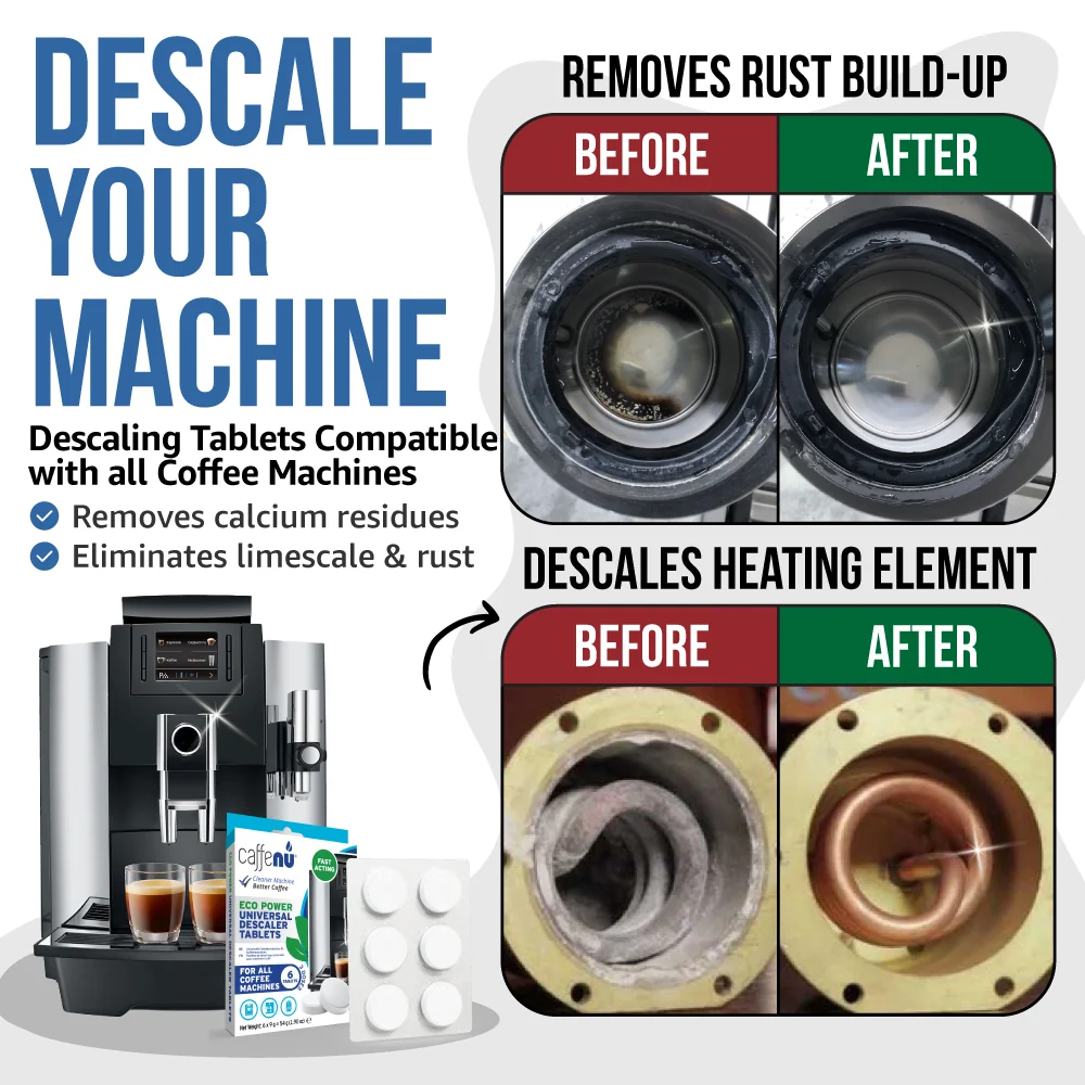 Caffenu Universal Descaling Tablets for Coffee Machines - Image 2
