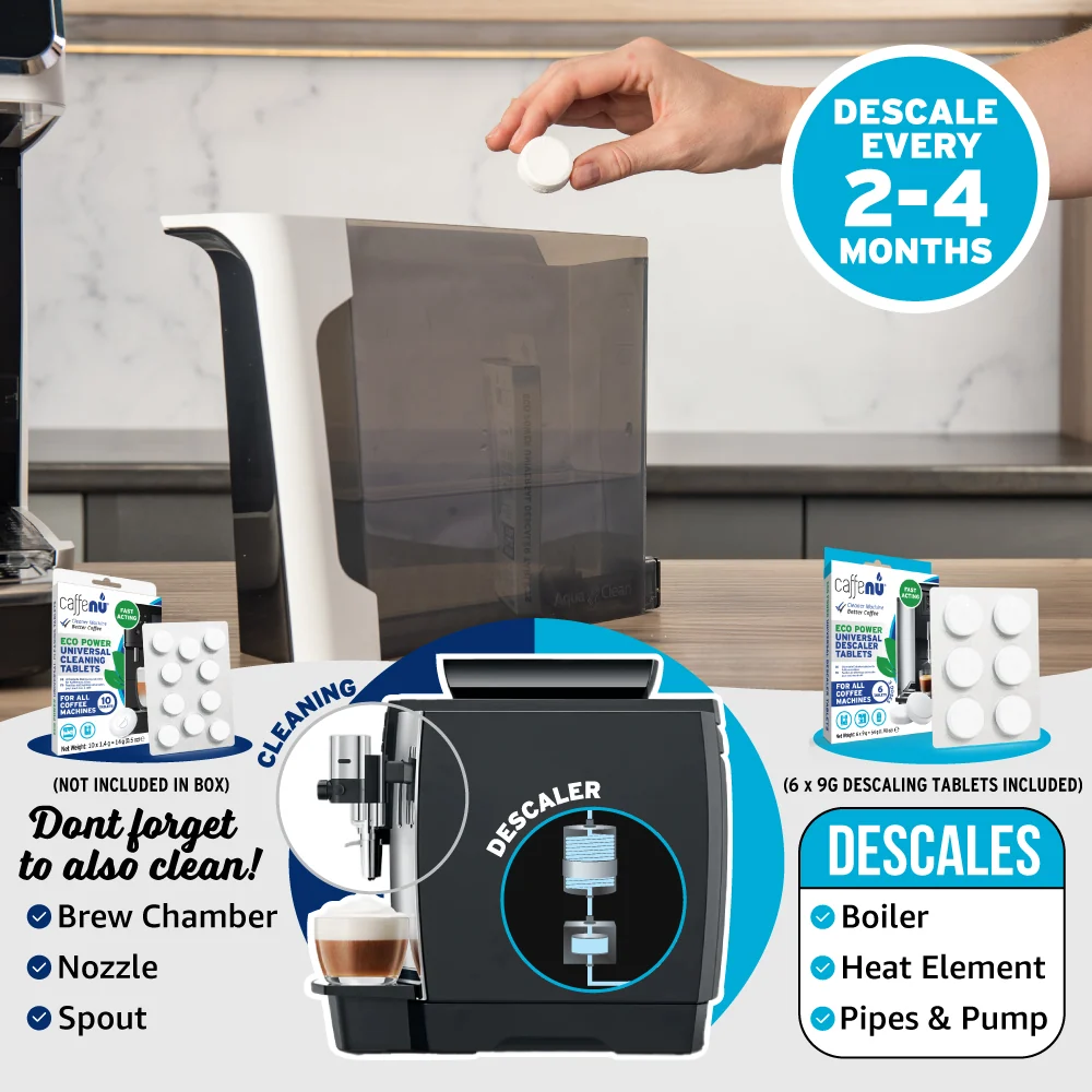 Caffenu Universal Descaling Tablets for Coffee Machines - Image 6
