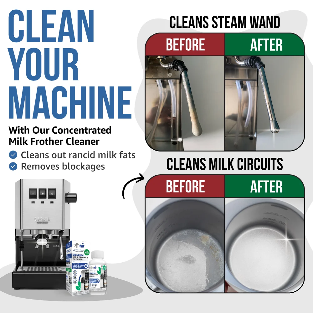 Caffenu Universal Milk Frother Cleaner - 200ml - Image 2