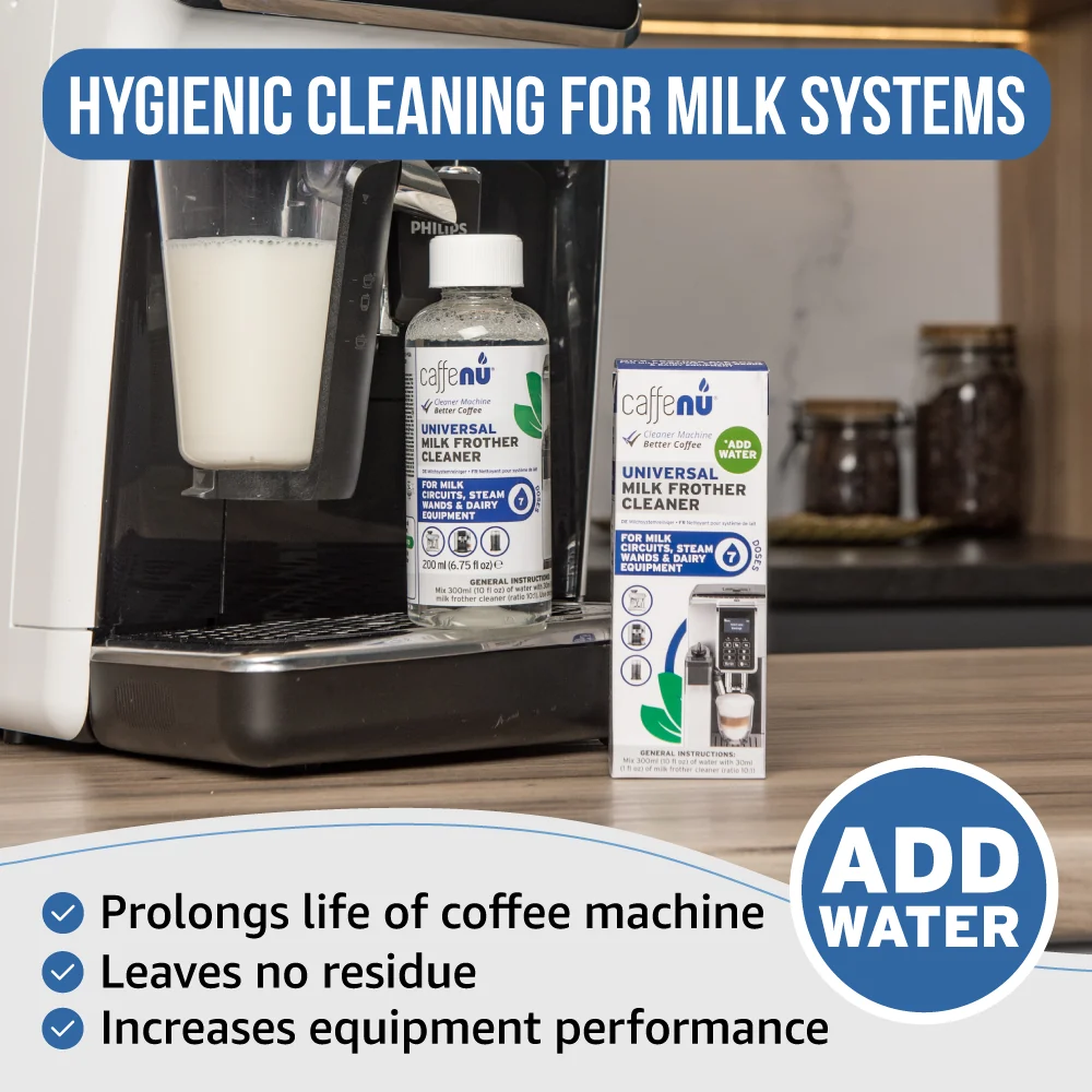 Caffenu Universal Milk Frother Cleaner - 200ml - Image 3