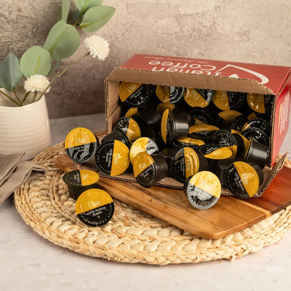 Elisir - 50 Lavazza Blue compatible coffee capsules - Image 3