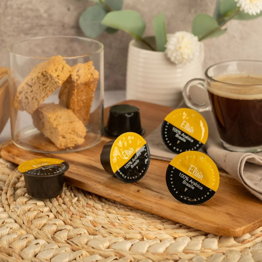 Elisir - 50 Lavazza Blue compatible coffee capsules - Image 4