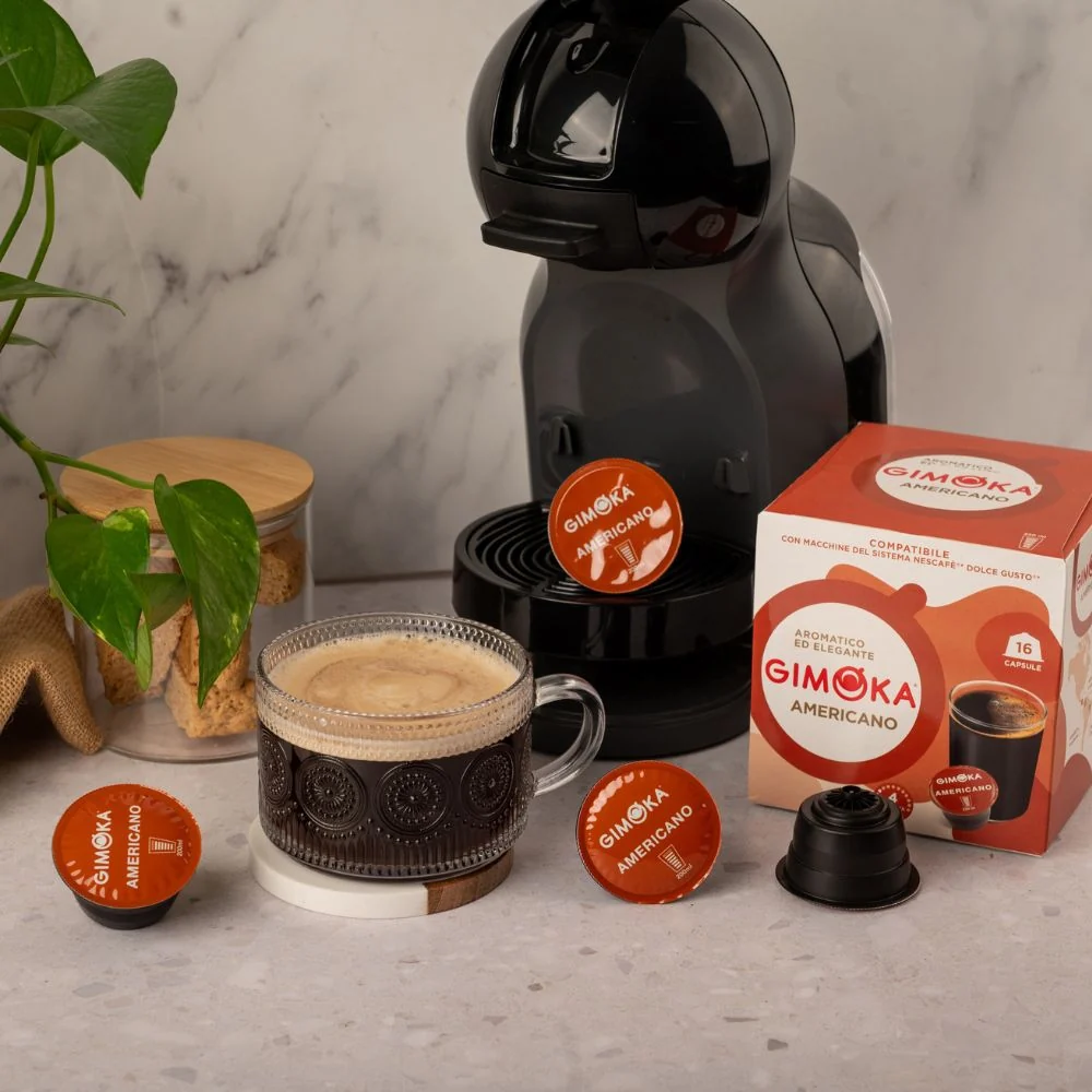 Gimoka Americano - 16 Nescafe Dolce Gusto compatible coffee capsules - Image 5
