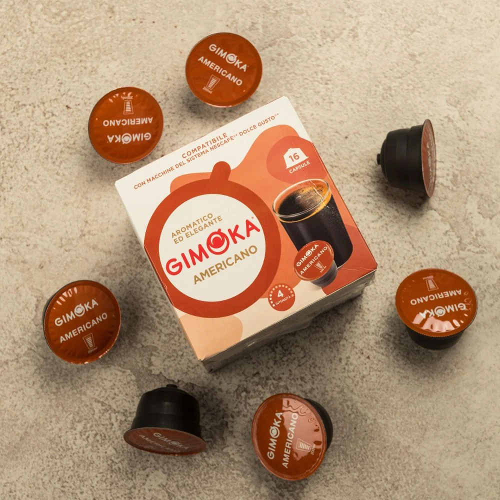 Gimoka Americano - 16 Nescafe Dolce Gusto compatible coffee capsules - Image 7