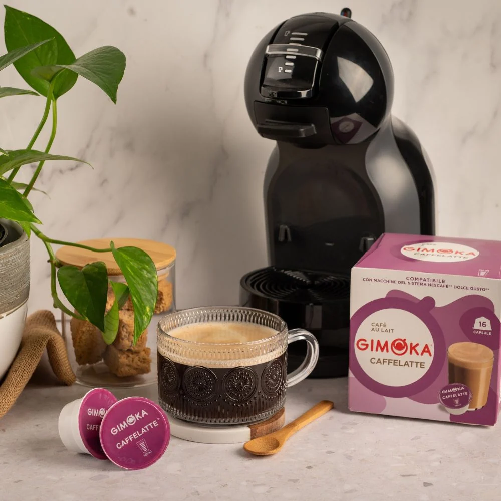 Gimoka Caffe Latte - 16 Nescafe Dolce Gusto compatible coffee capsules - Image 4