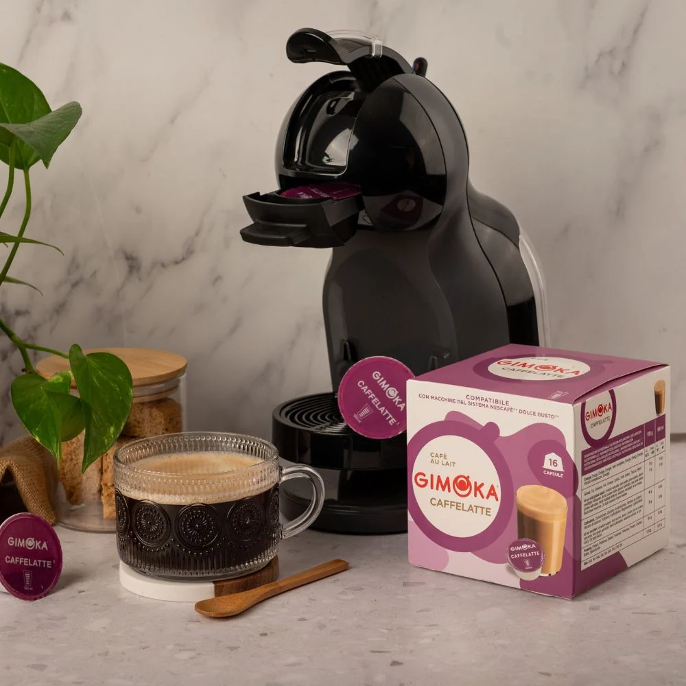 Gimoka Caffe Latte - 16 Nescafe Dolce Gusto compatible coffee capsules - Image 5
