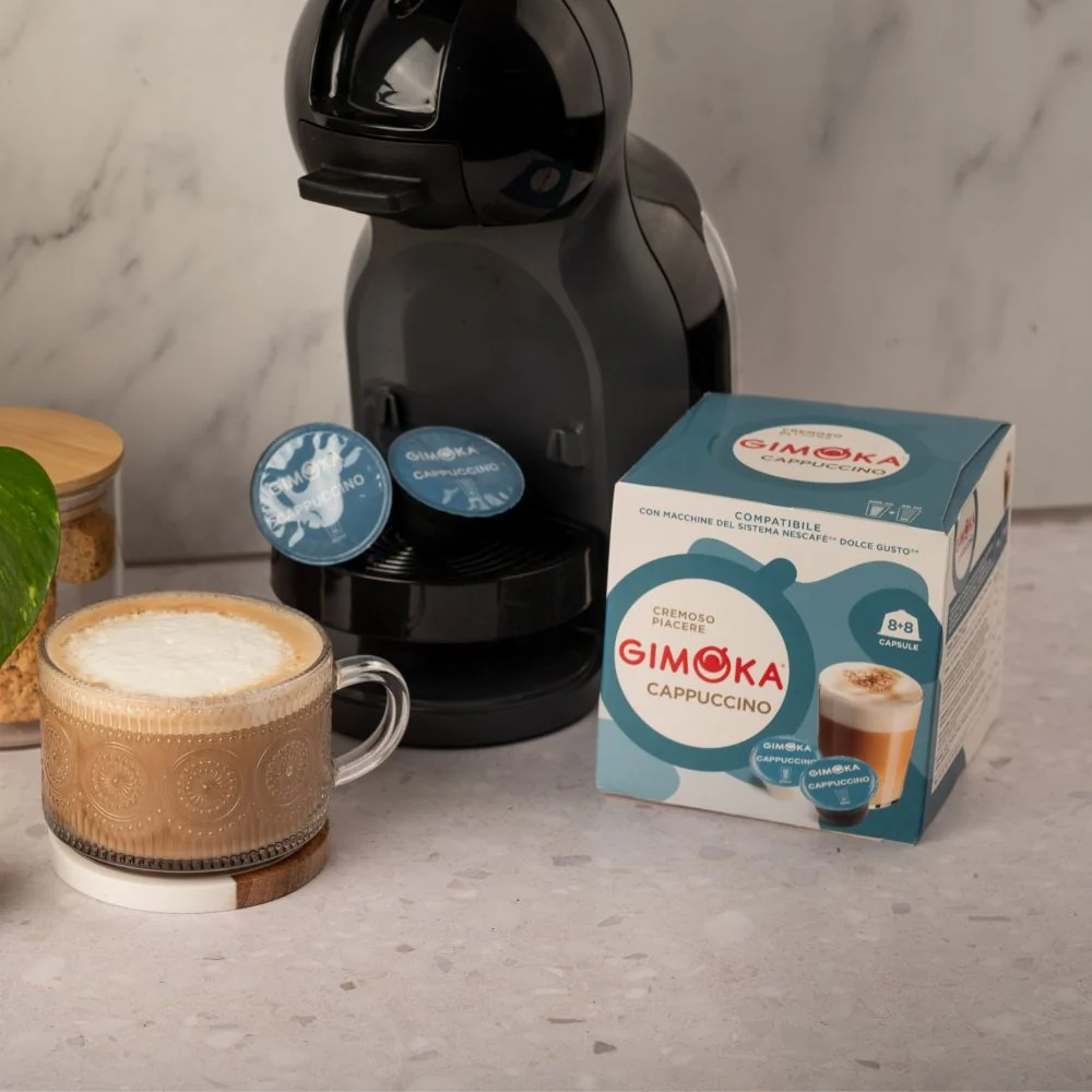 Gimoka Cappuccino - 16 Nescafe Dolce Gusto compatible coffee capsules - Image 4