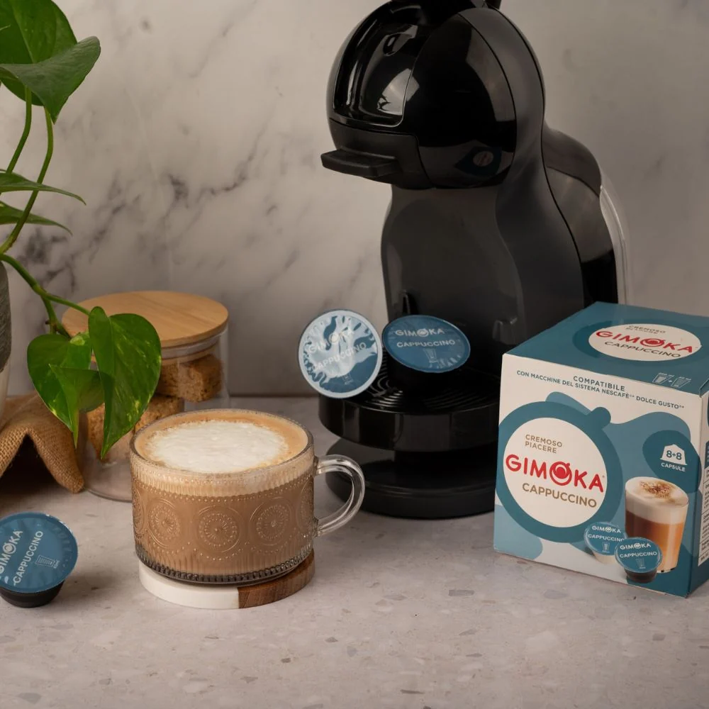 Gimoka Cappuccino - 16 Nescafe Dolce Gusto compatible coffee capsules - Image 5
