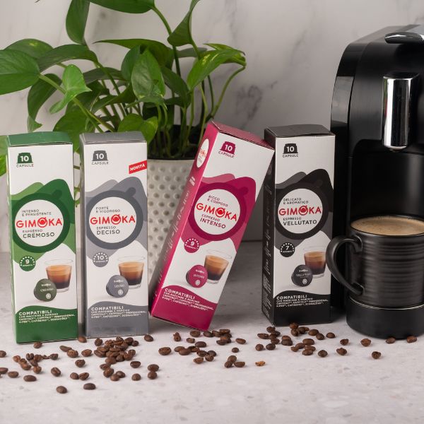 Gimoka Coffee Bulk Special (no Decaffe) - 80 K-fee & Caffitaly compatible coffee capsules - Image 4