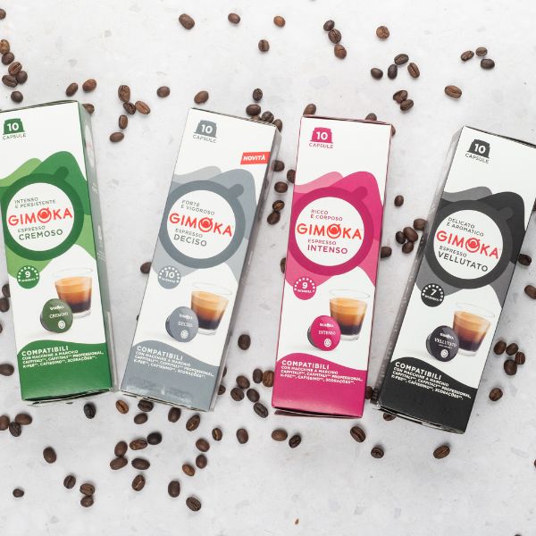 Gimoka Coffee Bulk Special (no Decaffe) - 80 K-fee & Caffitaly compatible coffee capsules - Image 6
