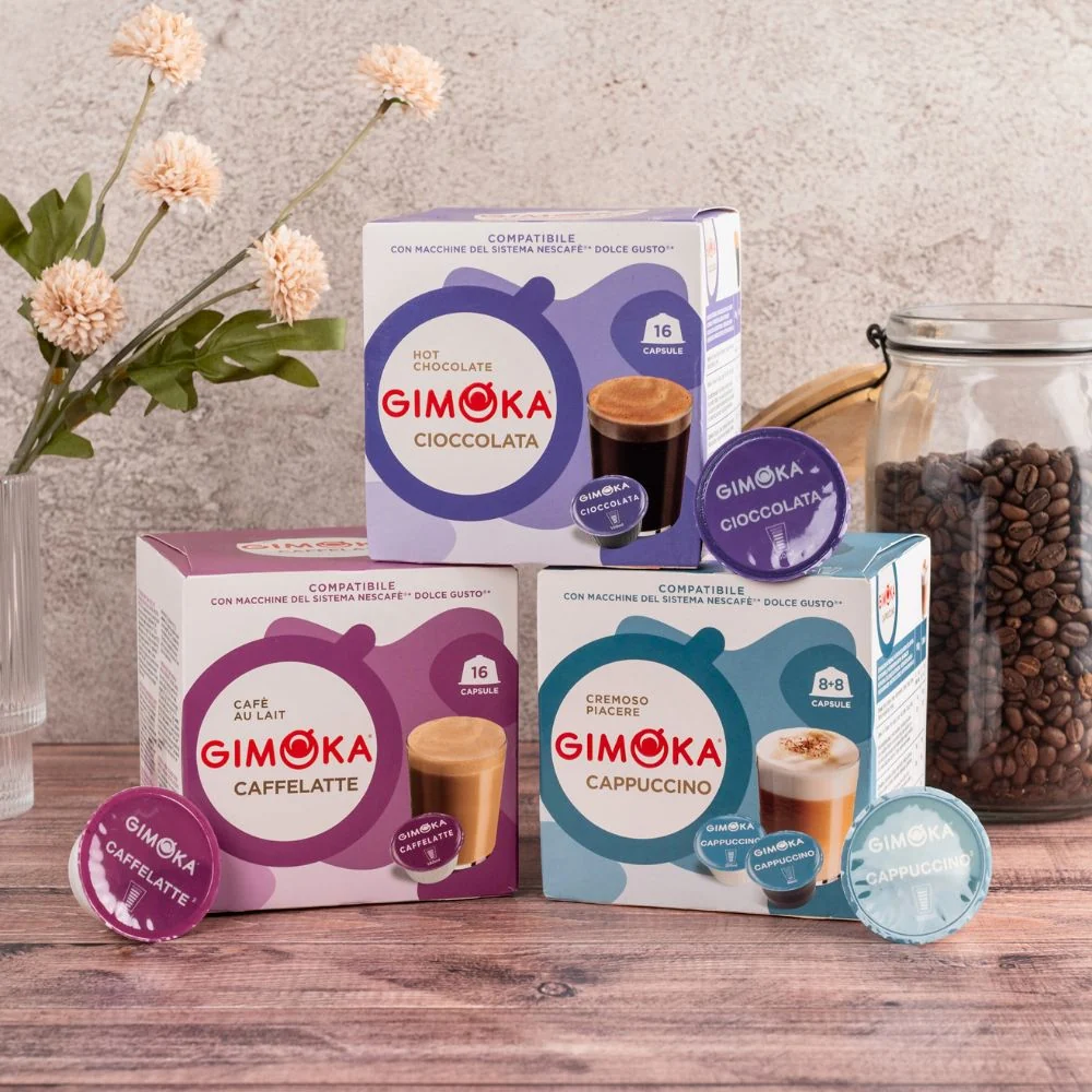 Gimoka Flavour Variety - 48 Nescafe Dolce Gusto compatible coffee capsules - Image 5