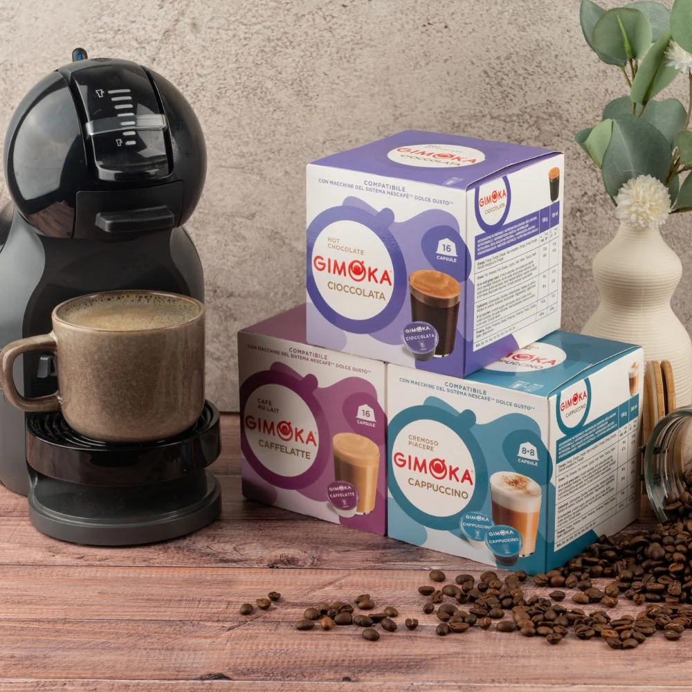 Gimoka Flavour Variety - 48 Nescafe Dolce Gusto compatible coffee capsules - Image 6