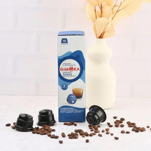Gimoka Soave Decaffe - 10 K-fee compatible coffee capsules - Image 3