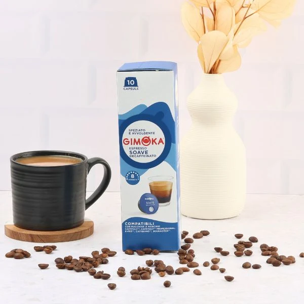 Gimoka Soave Decaffe - 10 K-fee compatible coffee capsules - Image 4