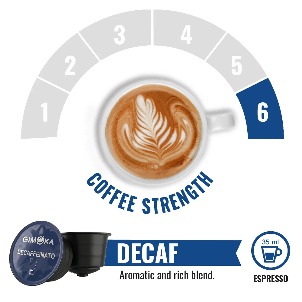 Gimoka Soave Decaffe - 16 Nescafe Dolce Gusto compatible coffee capsules - Image 3